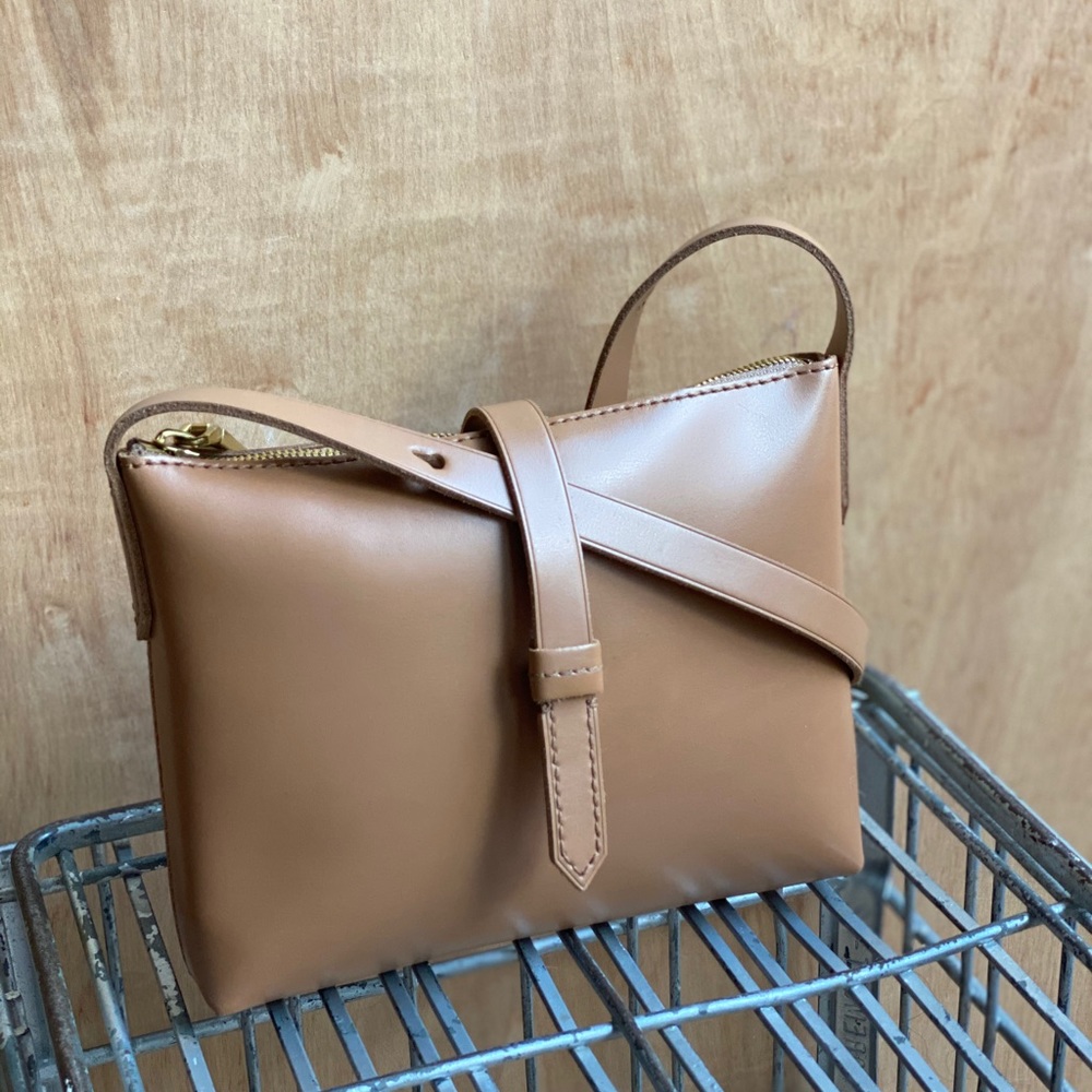 J. Crew Parker Crossbody in Tan